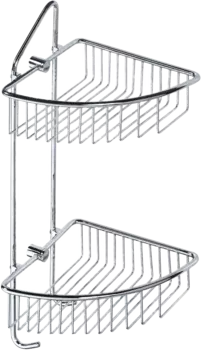 Полка Bemeta Cytro 146208232 2-ярусная, угловая