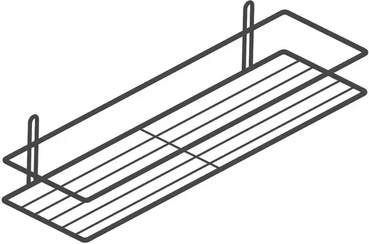 Полка DIWO Смоленск П16098 черный муар