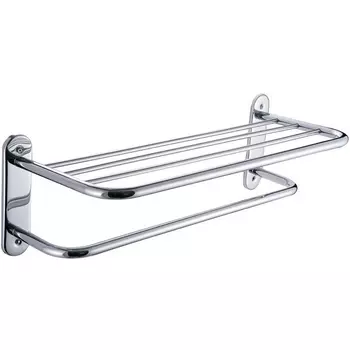 Полка для полотенец Frap хром