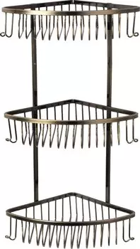 Полка Fixsen 3-ярусная, угловая FX-858-3