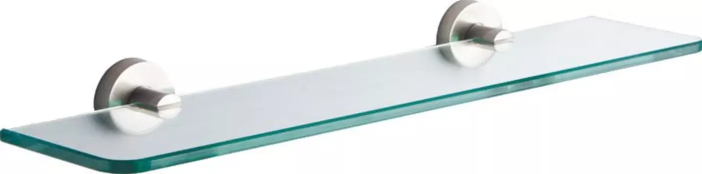 Полка стеклянная подвесная Fixsen Modern 52 хром глянцевый, сатин