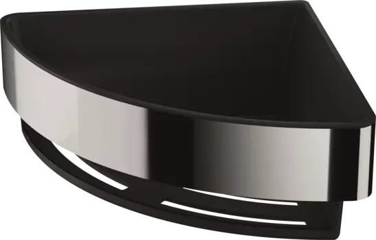 Полка Inda Basket AV231AAL08 угловая, хром, черная