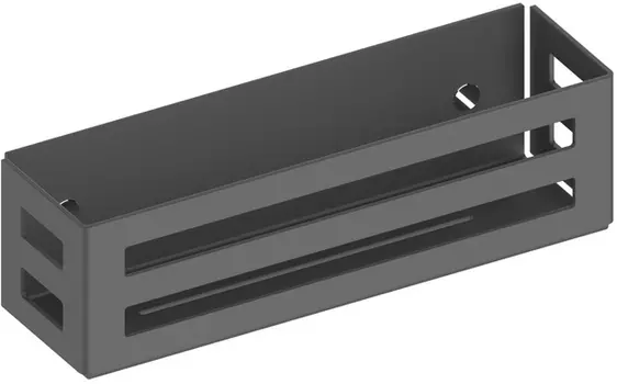 Полка Keuco Universal 24954370000 черная, для душа