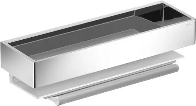 Полка Keuco Edition 11 11159010000 хром, со встроенным стеклоочистителем