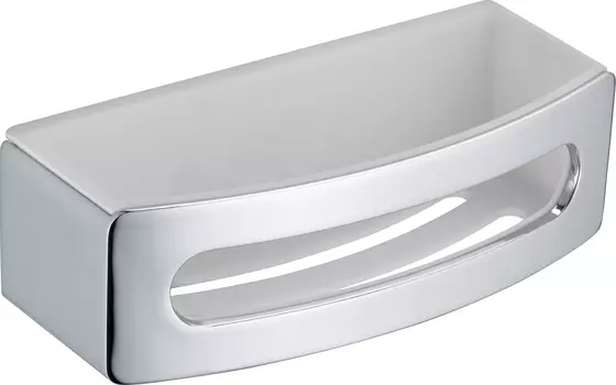 Полка Keuco Elegance new 11658 хром, белая