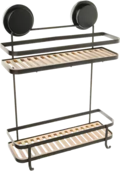 Полка-корзина двухэтажная Fixsen Magic 28 черный