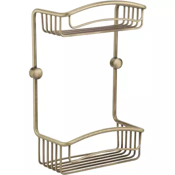 Полка-корзина Migliore Complementi бронзовая