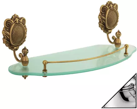 Полка Migliore Cleopatra 16665 хром