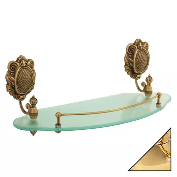 Полка Migliore Cleopatra 40 золотая