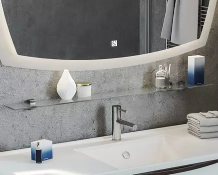 Полка Opadiris Риголетто 120 стеклянная