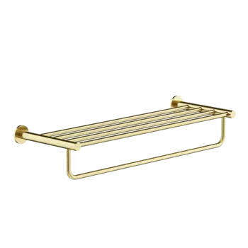 Полка Sancos Base SC9028BG брашированное золото, PVD покрытие