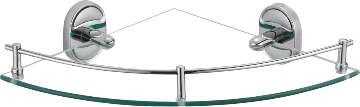 Полка Savol 70 S-007073 хром, для душа, угловая