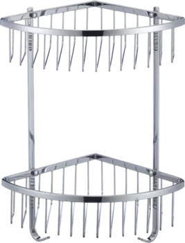 Полка Savol S-002554 хром, для душа, угловая