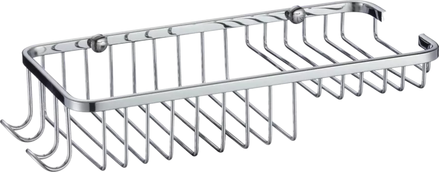 Полка Savol S-002817 прямая, хром, для душа
