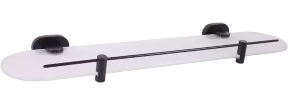 Полка Rav Slezak Yukon YUA0900/50CMAT черная матовая