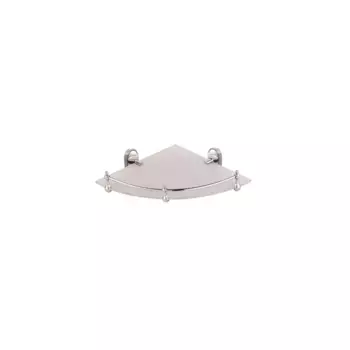 Полка D-lin 700 D264700 угловая, хром