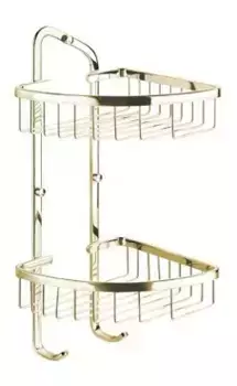 Полка угловая Art&max 18 AM-F-8962-Br бронзовая