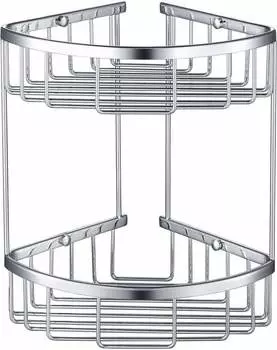 Полка угловая двойная Timo Nelson 150082/00 хром