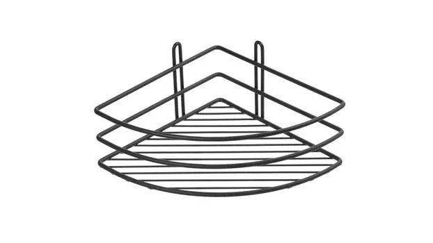 Полка угловая Fixsen черная (FX-710B-1)