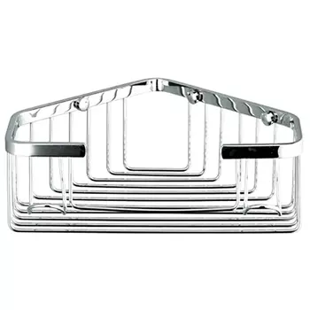 Полка угловая Frap хром