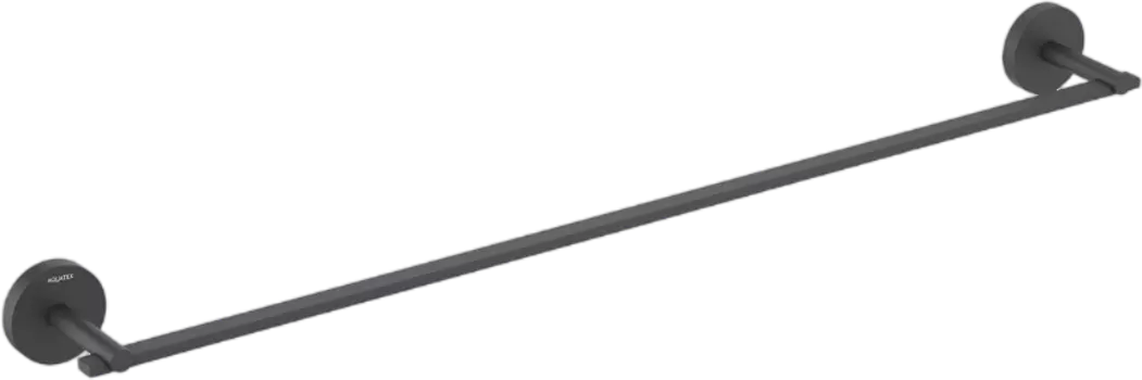 Полотенцедержатель AQUATEK Бетта AQ4614MB матовый черный