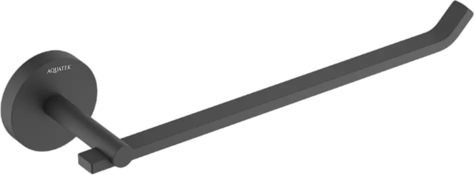 Полотенцедержатель AQUATEK Бетта AQ4619MB матовый черный