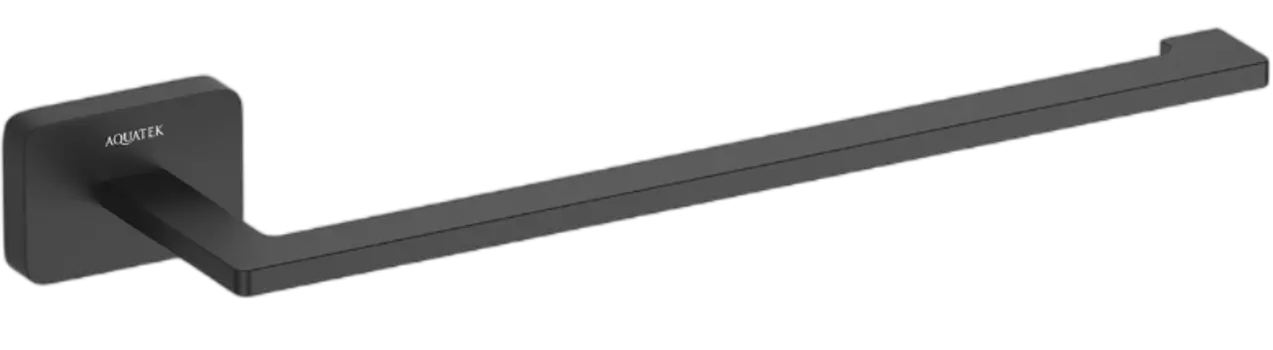 Полотенцедержатель AQUATEK Либра AQ4319MB матовый черный