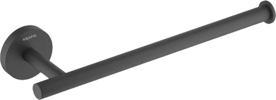 Полотенцедержатель AQUATEK Оберон AQ4219MB матовый черный