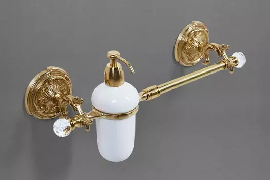 Полотенцедержатель Art&max Barocco сrystal AM-2057D-Do-Ant-C золотой