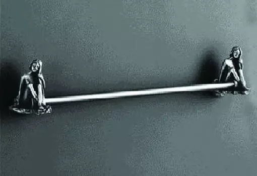 Полотенцедержатель Art&max Juno AM-0717-T серебро