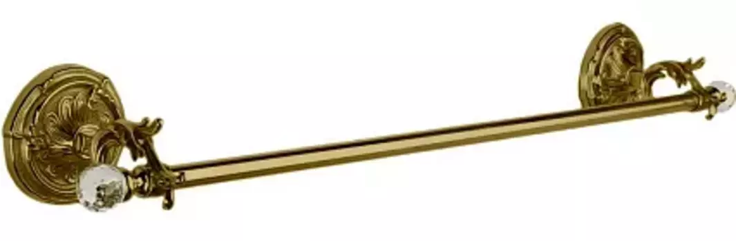 Полотенцедержатель Art&Max Barocco crystal AM-17-Do-Ant-C античное золото