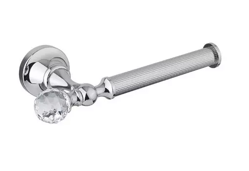 Держатель туалетной бумаги Cezares Olimp хром с кристаллом Swarovski