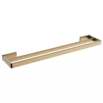 Полотенцедержатель двойной Abber Westen AA1757G золотой матовый