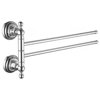 Полотенцедержатель двойной Elghansa Praktic 35 поворотный хром