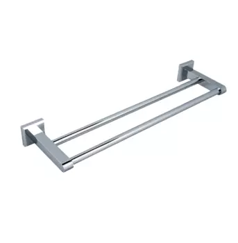 Полотенцедержатель двойной WONZON & WOGHAND, Хром (WW-6611)