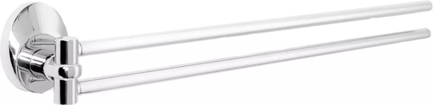 Полотенцедержатель двойной Fixsen Europa поворотный 40 хром глянцевый