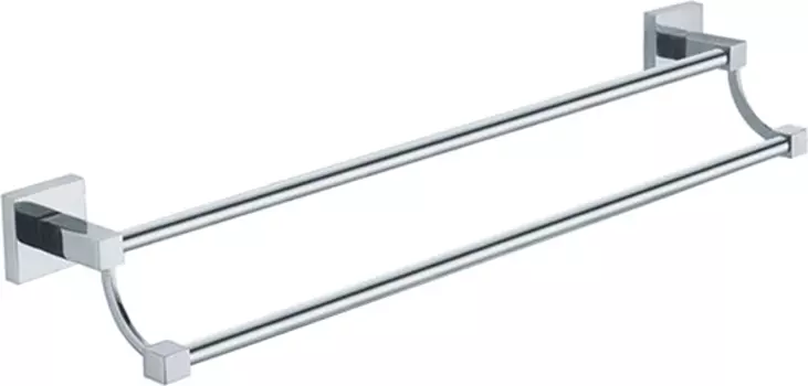 Полотенцедержатель двойной Fixsen Metra 62 хром
