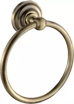 Полотенцедержатель кольцо Fixsen Retro 16 бронза, античная латунь