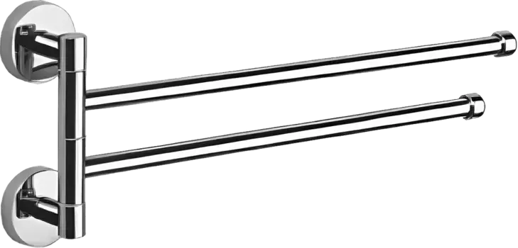 Полотенцедержатель Haiba двойной хром