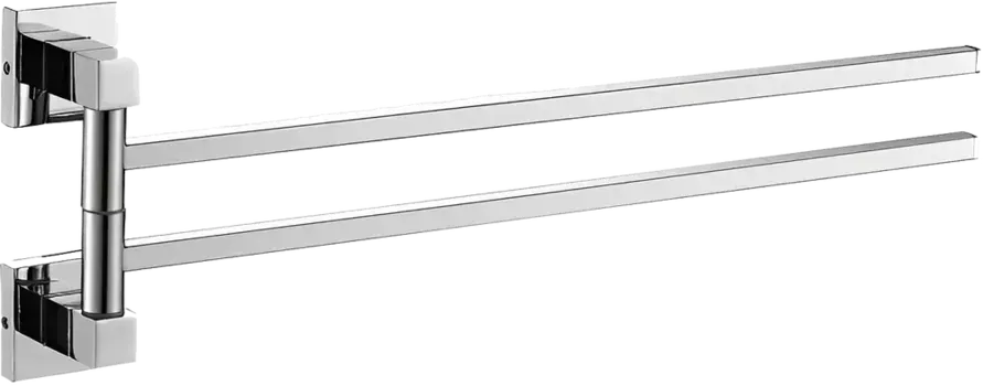 Полотенцедержатель Haiba двойной хром