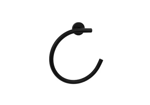 Полотенцедержатель AQUATEK Вега AQ4012MB матовый черный