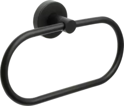 Полотенцедержатель кольцо Fixsen Comfort Black 21 черный матовый
