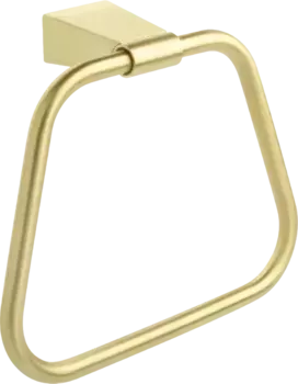 Полотенцедержатель кольцо Fixsen Trend Gold 18 золото-сатин