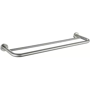 Полотенцедержатель Melana 55 двойной сатин - хром