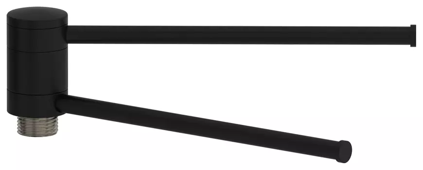 Полотенцедержатель Полотенцедержатель 360 для ДР "СУНЕРЖА" / L 200х2 (Матовый чёрный)