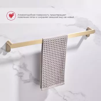 Полотенцедержатель Raglo R300.01.03 золотой сатин