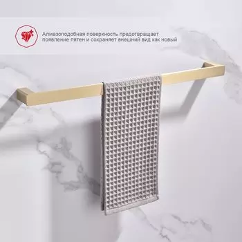 Полотенцедержатель Raglo R301.01.03 золотой сатин