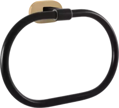 Полотенцедержатель Rav Slezak Yukon черный - золото