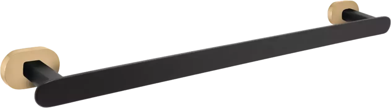 Полотенцедержатель Rav Slezak Yukon черный - золото