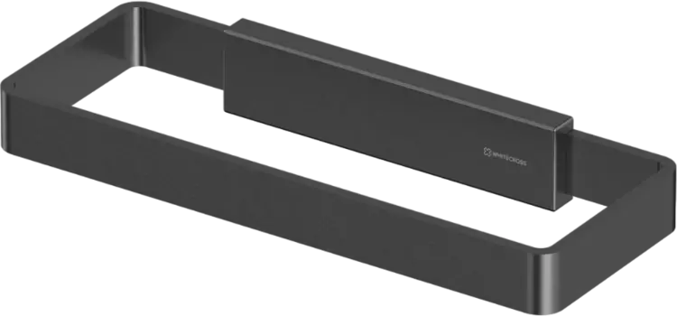 Полотенцедержатель WHITECROSS Cubo CU2458GM оружейная сталь